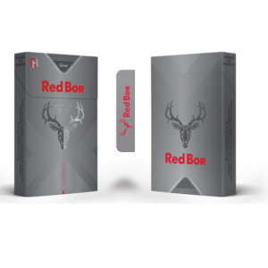 Red Bor Silver Compact